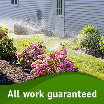 Lawn Sprinkler System Image
